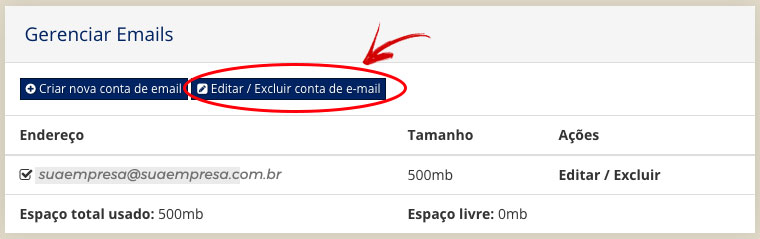 excluir uma conta de email excluir uma conta de email