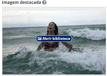 Imagem destacada Selecionada